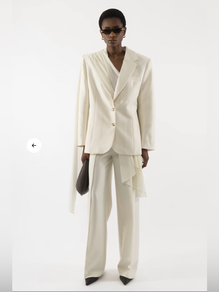Arakii Low Waist Silk Pant